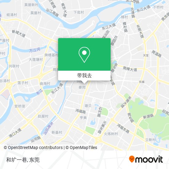 和圹一巷地图