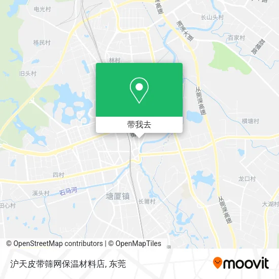 沪天皮带筛网保温材料店地图