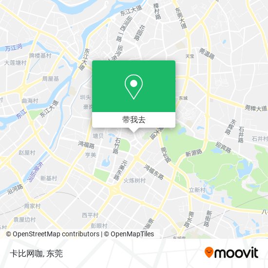 卡比网咖地图