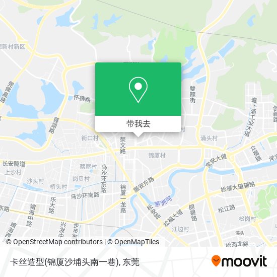 卡丝造型(锦厦沙埔头南一巷)地图