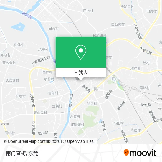 南门直街地图