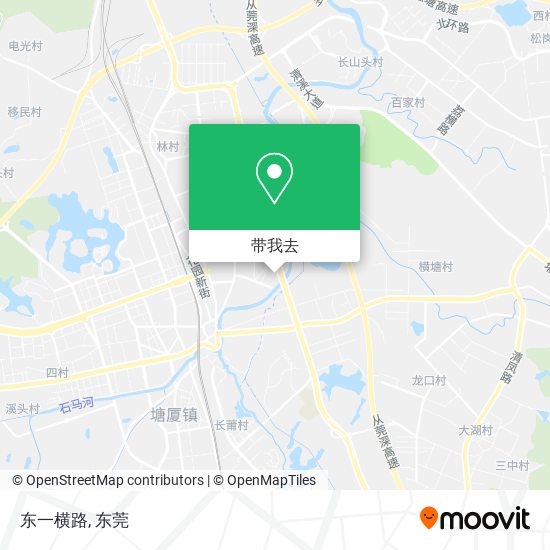 东一横路地图