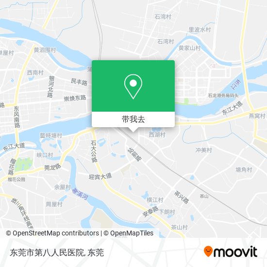东莞市第八人民医院地图