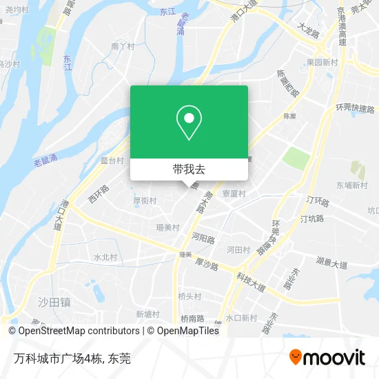 万科城市广场4栋地图