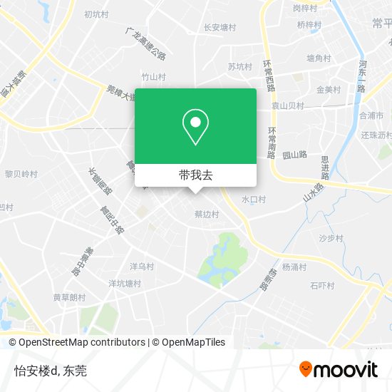 怡安楼d地图