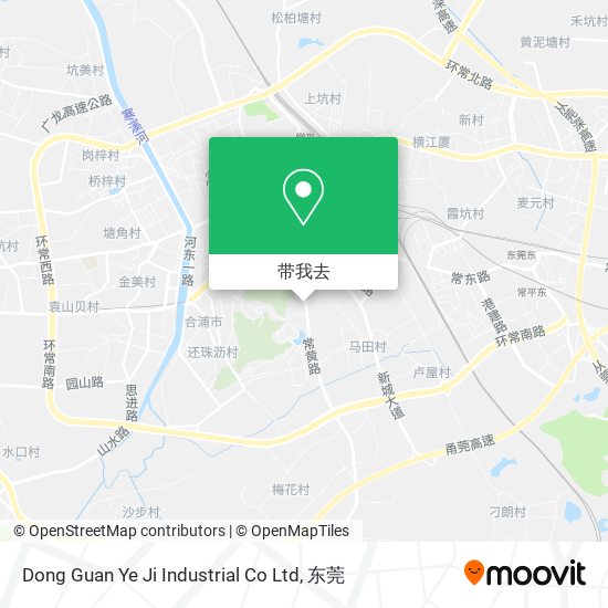Dong Guan Ye Ji Industrial Co Ltd地图