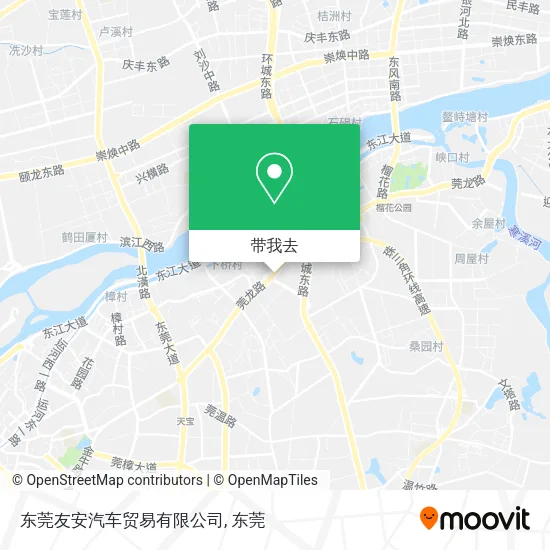 东莞友安汽车贸易有限公司地图
