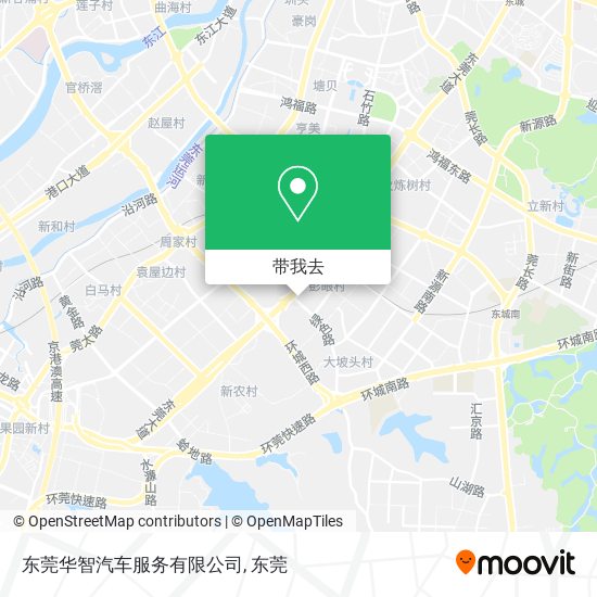 东莞华智汽车服务有限公司地图