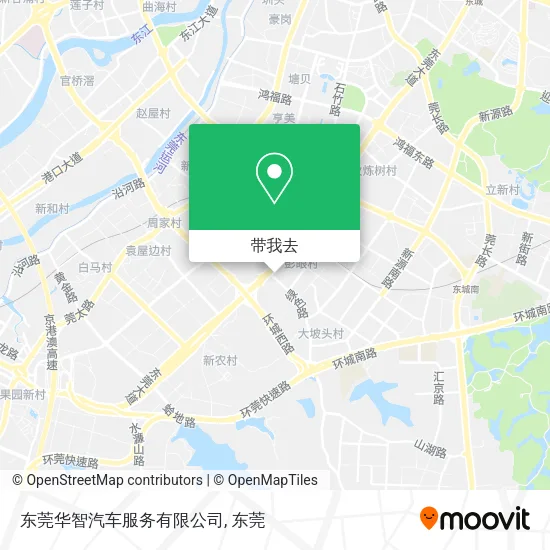东莞华智汽车服务有限公司地图