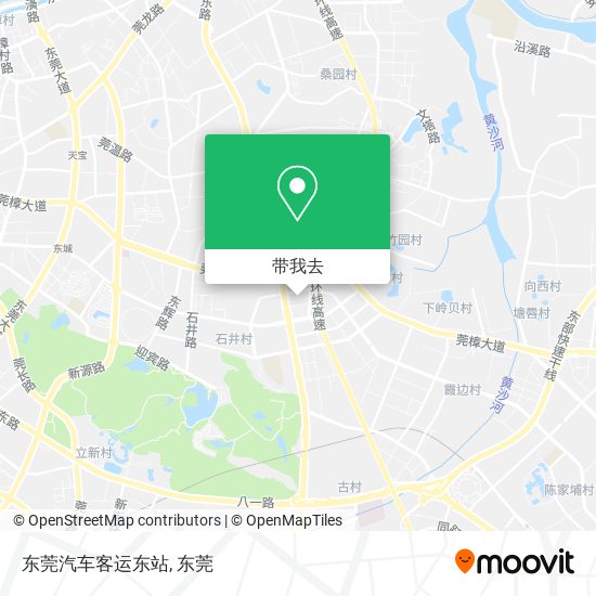 东莞汽车客运东站地图