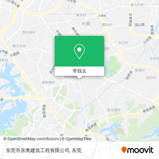 东莞市东奥建筑工程有限公司地图