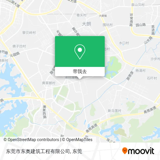 东莞市东奥建筑工程有限公司地图