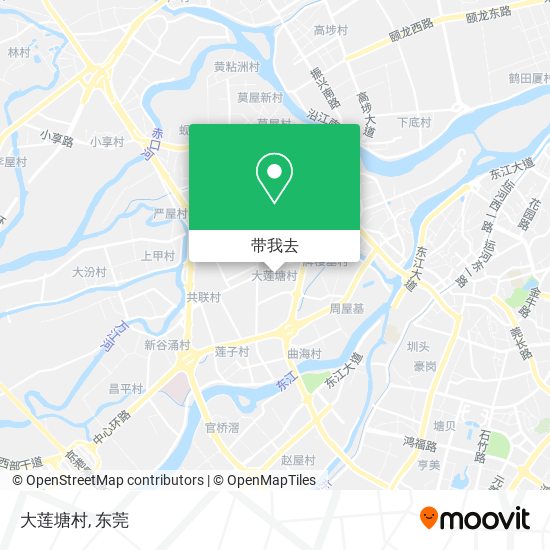 大莲塘村地图