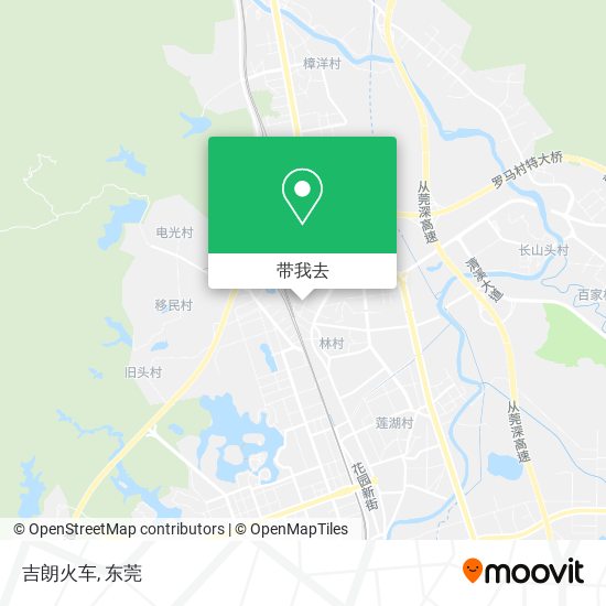 吉朗火车地图