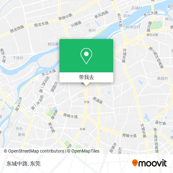 东城中路地图