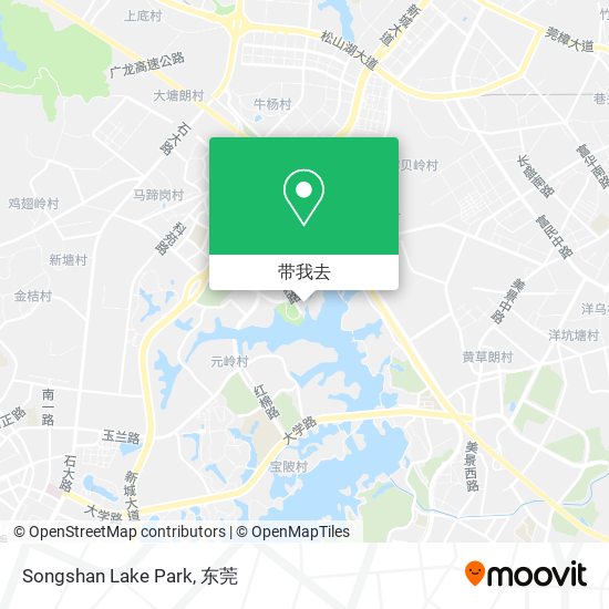 Songshan Lake Park地图