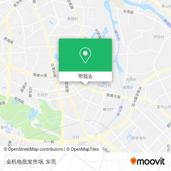 金机电批发市场地图