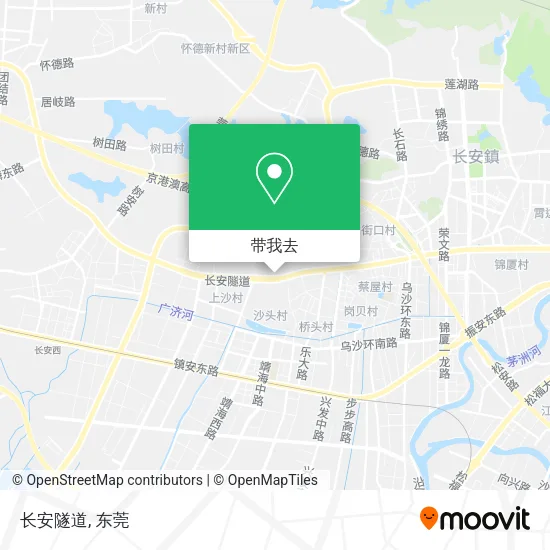 长安隧道地图
