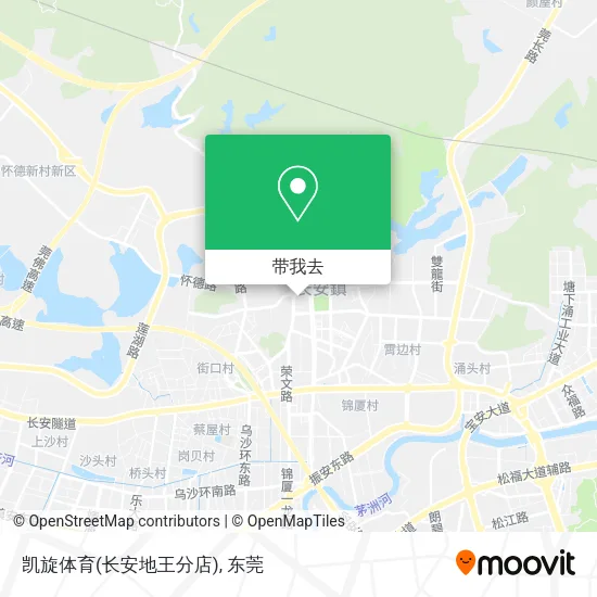 凯旋体育(长安地王分店)地图