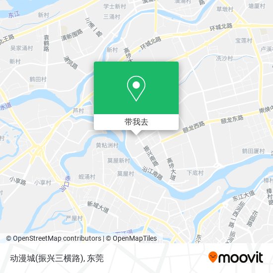 动漫城(振兴三横路)地图