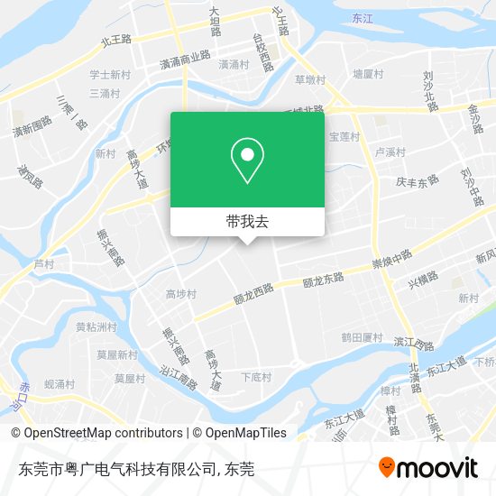 东莞市粤广电气科技有限公司地图