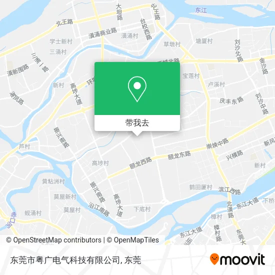 东莞市粤广电气科技有限公司地图