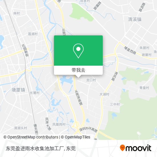 东莞盈进雨水收集池加工厂地图