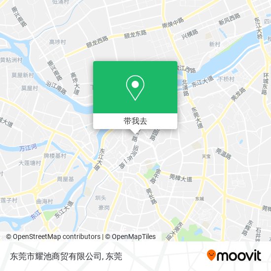 东莞市耀池商贸有限公司地图