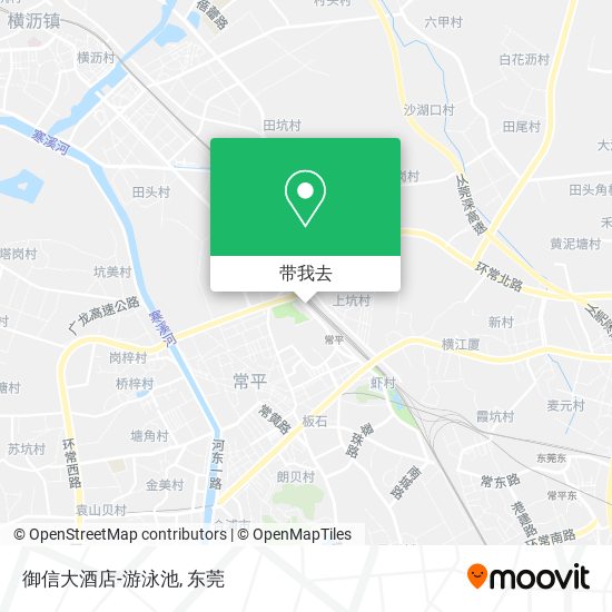 御信大酒店-游泳池地图