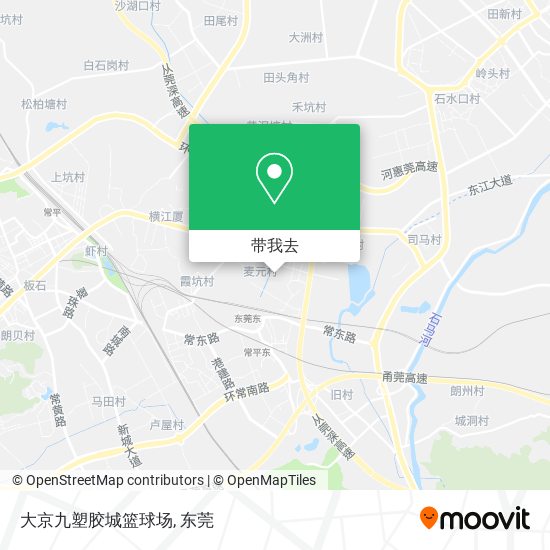大京九塑胶城篮球场地图