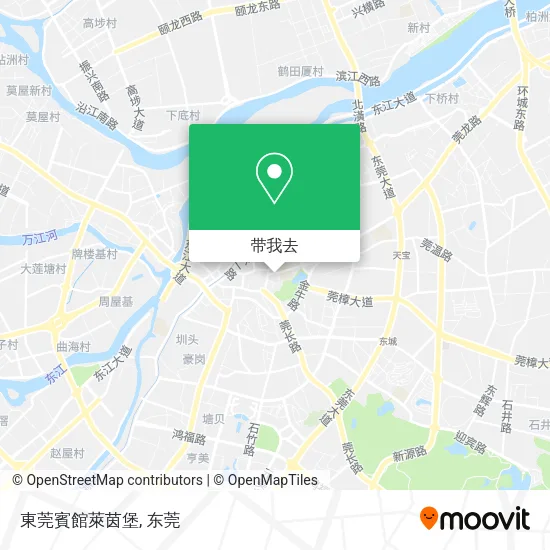 東莞賓館萊茵堡地图