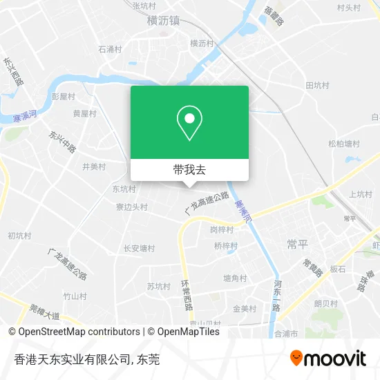 香港天东实业有限公司地图