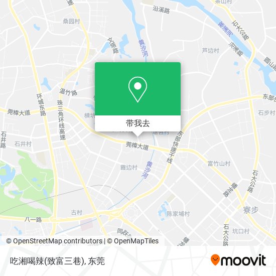 吃湘喝辣(致富三巷)地图