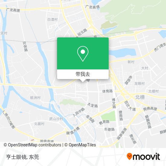亨士眼镜地图