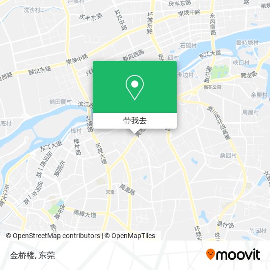 金桥楼地图