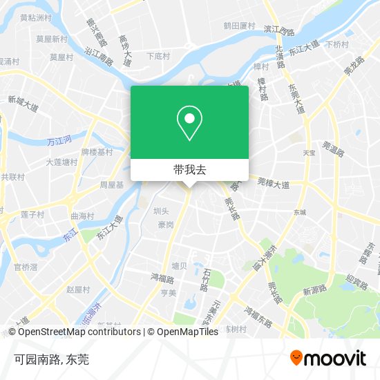 可园南路地图