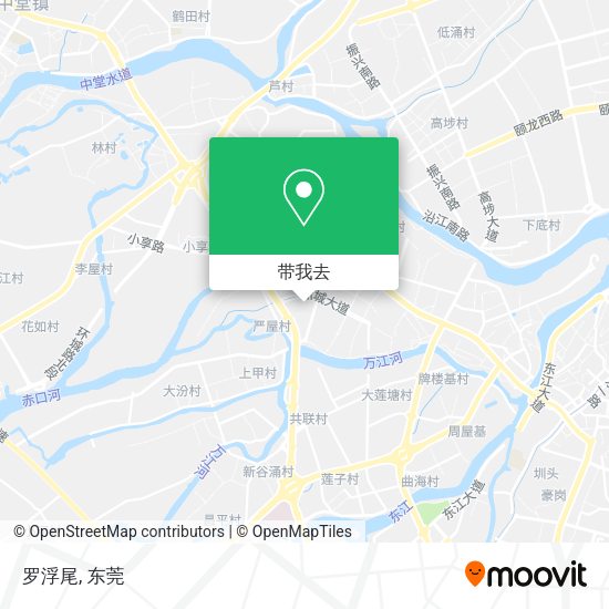 罗浮尾地图