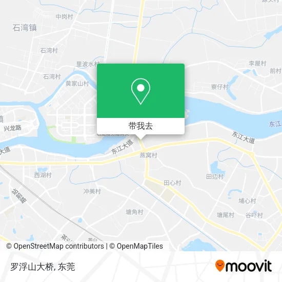 罗浮山大桥地图
