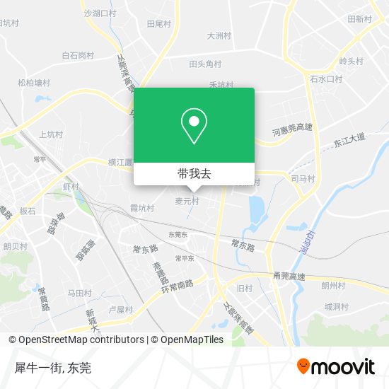 犀牛一街地图