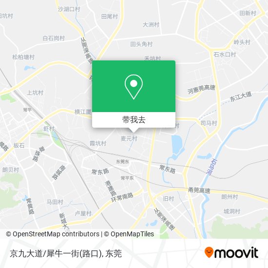 京九大道/犀牛一街(路口)地图