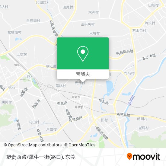 塑贵西路/犀牛一街(路口)地图