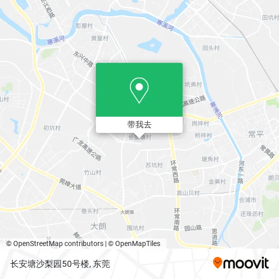 长安塘沙梨园50号楼地图