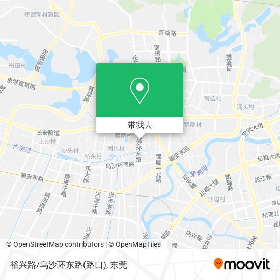 裕兴路/乌沙环东路(路口)地图