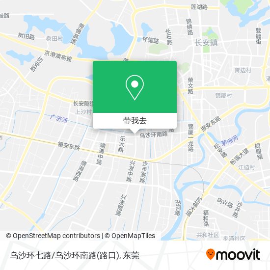 乌沙环七路/乌沙环南路(路口)地图