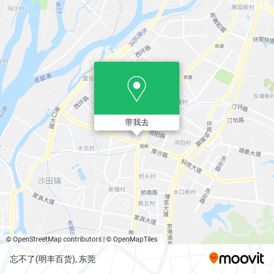 忘不了(明丰百货)地图