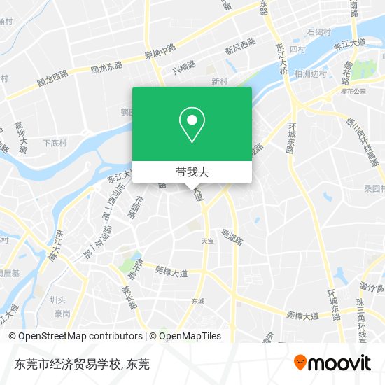 东莞市经济贸易学校地图