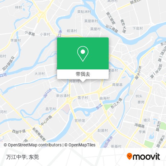万江中学地图