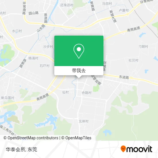 华泰会所地图