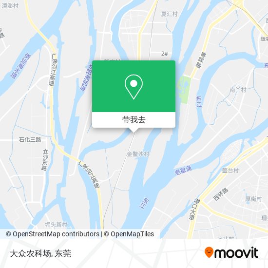 大众农科场地图