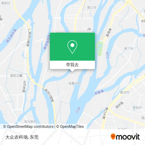 大众农科场地图